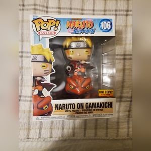 Naruto Shippuden: Naruto on Gamakichi (Hot Topic Exclusive) Funko Pop #106